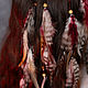 Feather hairclip. Hairpins. Elektra D'ajon. My Livemaster. Фото №4