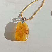 Украшения handmade. Livemaster - original item Amber pendant amber pendant amulet on a chain. Handmade.