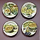 Painted porcelain Collection of plates on the wall of the Pumpkin, Plates, Kazan,  Фото №1