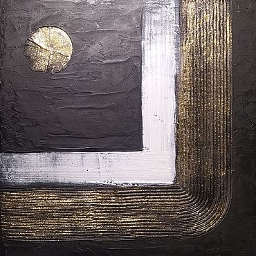 Картина интерьерная “Equilibrium” 40х40см абстракция, минимализм. . Картины и панно ручной работы - Ярмарка Мастеров Картины и панно ручной работы. Ярмарка Мастеров - ручная работа Картина интерьерная “Equilibrium” 40х40см абстракция, минимализм. Handmade.