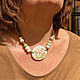 ЧАСТИЦА ЛЕТА колье. Колье. Jewelry JY. Ярмарка Мастеров.  Фото №4