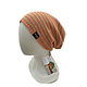 Knitted hat unisex Bertha. Caps. avokado. Online shopping on My Livemaster.  Фото №2