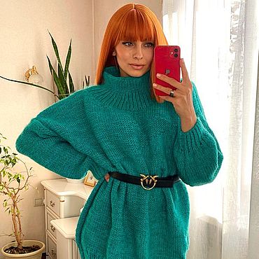 Одежда ручной работы. Ярмарка Мастеров - ручная работа Свитер "Дуэт". Handmade.