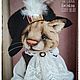 Филл Кот в технике тедди. Тедди Зверята. Татьяна Корчикова teddy & dolls. Ярмарка Мастеров.  Фото №5