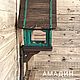 Заказать Кормушка для птиц  зелёная на кронштейне. Кормушки и Скворечники 'АМАДИН'. Ярмарка Мастеров. . Кормушки для птиц Фото №3