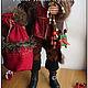 Original interior doll 'Ded Moroz'(Santa Claus). Dolls. Julia. My Livemaster. Фото №6