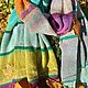 Палантин замотыш "Конфетти". Палантины. Lenka.woman. Интернет-магазин Ярмарка Мастеров.  Фото №2