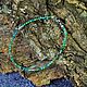 Order Natural turquoise bracelet with magnetic lock. kvk1. Livemaster. . Bead bracelet Фото №3
