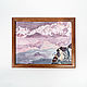 Reproduction of the picture in the frame 'LEADING. 1924' by N. K.. Roerich. KR17. Pictures. ART OF SIBERIA. Online shopping on My Livemaster.  Фото №2