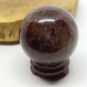 Фен-шуй и эзотерика handmade. Livemaster - original item Ball Sphere Goethite in quartz 39 mm. Handmade.