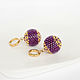 Order Lilac Bead Earrings. Handmade by Svetlana Sin. Livemaster. . Earrings Фото №3