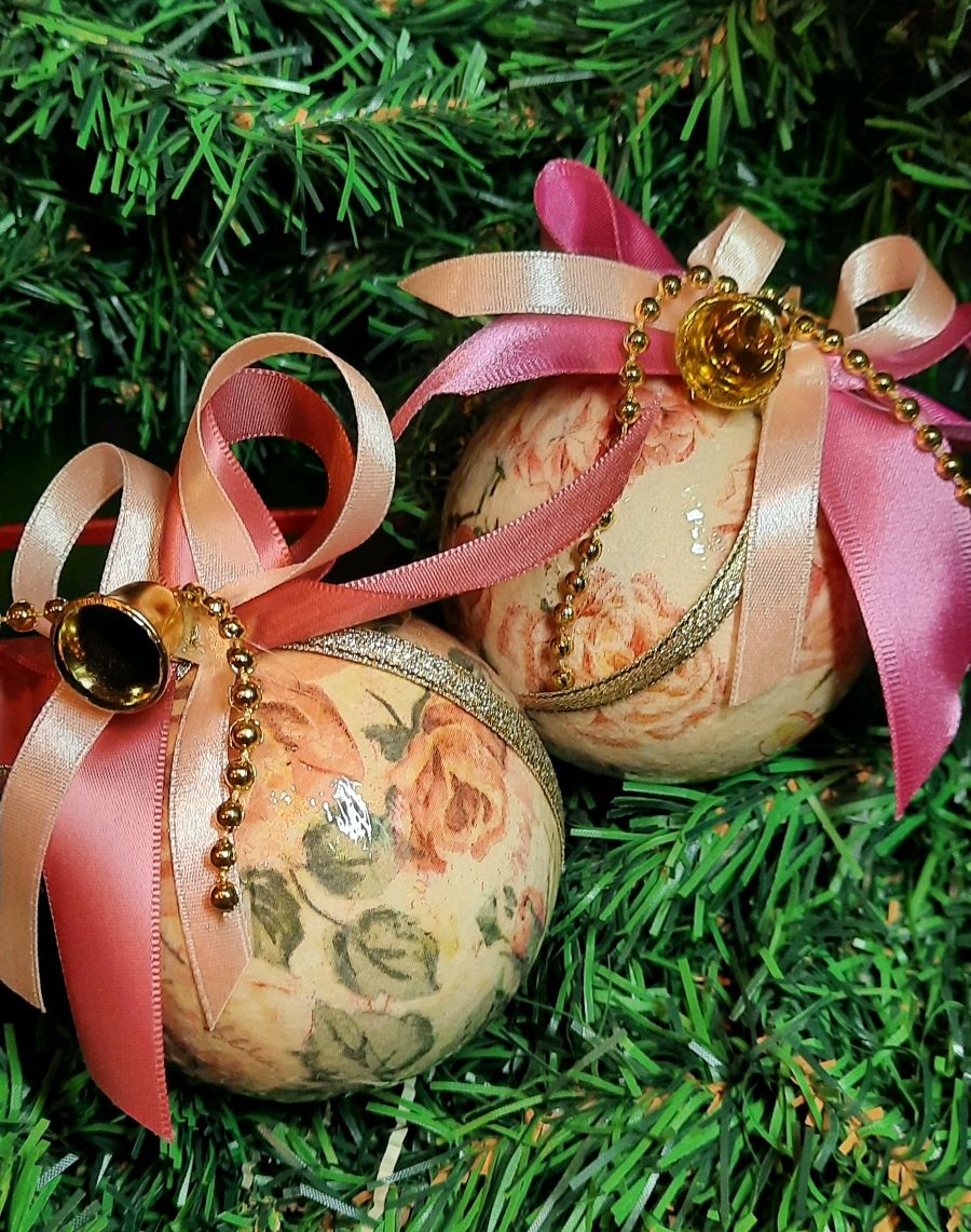 Набор елочных игрушек купить в интернет-магазине Ярмарка Мастеров по ...