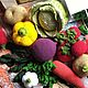 Игровой набор: "Вязаные продукты". Мягкие игрушки. Алёна Богданова. Ярмарка Мастеров.  Фото №4