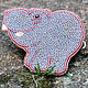Large brooch the Merry Hippo, Brooches, Copenhagen,  Фото №1