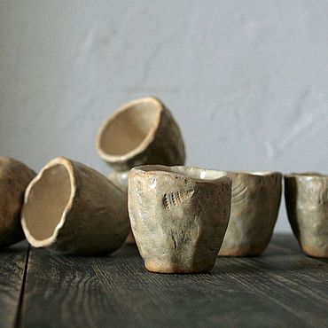 Посуда ручной работы. Ярмарка Мастеров - ручная работа Пиалка River Stone. Handmade.