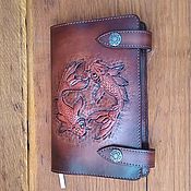 Канцелярские товары handmade. Livemaster - original item Diary leather. Handmade.