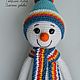 Master class on creation of knitted toys ' Snowman with Christmas tree'. Courses and workshops. Zzabava. My Livemaster. Фото №4