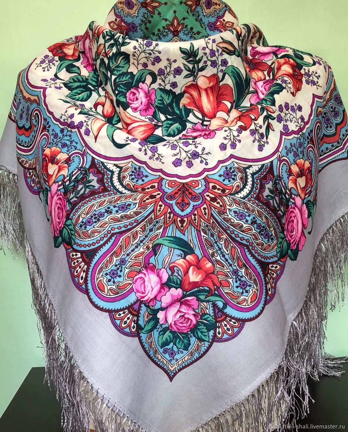 орнамент на платке рисунок