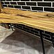 Консоль из карагача. Консоли. Wood-steel-1. Ярмарка Мастеров.  Фото №4