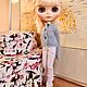  Кукла блайз кастом custom Blythe. Интерьерная кукла. Мастерская подарков Елены Смирновой. Ярмарка Мастеров.  Фото №5