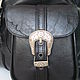 Order Men's western leather backpack "Man in Black". CRAZY RHYTHM bags (TP handmade). Livemaster. . Men\\\'s backpack Фото №3