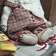 Заказать Тедди мишка teddy teddybear. Teddy bears by Olga handmade xelga_grakova. Ярмарка Мастеров. . Мишки Тедди Фото №3