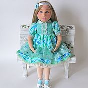 Textile doll Little Princess. interior doll