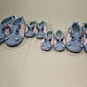 Felted Slippers 'Hippos'. Slippers. MMwool (marinamol). My Livemaster. Фото №5