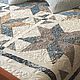 Patchwork quilt with patterned stitch. Bedspreads. Gurchiani Irina.. My Livemaster. Фото №7