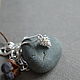 Silver Pinecone pendant on a chain, Pendants, Kudrovo,  Фото №1