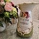 Заказать  Кувшин FLEUR. Алла. Ярмарка Мастеров. . Вазы Фото №3