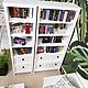 Набор деталей: стеллаж для кукол формата 1/6. Мебель для кукол. Woodentales. Интернет-магазин Ярмарка Мастеров.  Фото №2