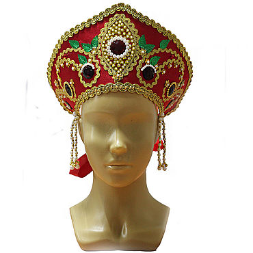 Кокошники - купить в интернет-магазине Ярмарка Мастеров | Кокошники по ...