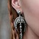 Earrings Steppe with horseshoe, Stud earrings, Belaya Cerkov,  Фото №1