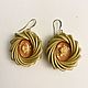 EARRINGS Amber coast, Earrings, Kaluga,  Фото №1