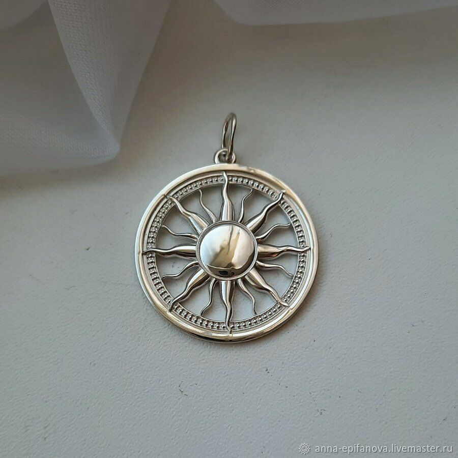  The sun is made of 925 silver (P51), Pendant, Chelyabinsk,  Фото №1