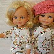 Одежда для кукол: комбинезон для пупса Паола рейна розовый