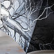 Paraguas-bastón con cubierta pintado negro' Árbol ' reserva. Umbrellas. UmbrellaFineArt. Ярмарка Мастеров.  Фото №5
