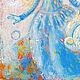 Картина "Ветер в волосах", картина с девушкой, позитивная. Картины. Анастасия Божья (авторские картины). Ярмарка Мастеров.  Фото №5