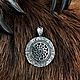 Order Amulet Black sun with the Tree of life. h-a-n--t-e-r. Livemaster. . Pendants Фото №3