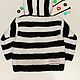 Knitted children's jacket with a hood made of plush yarn. Sweater Jackets. Vyazanye veschi ot Yulii i Tatyany (usknits). Интернет-магазин Ярмарка Мастеров.  Фото №2