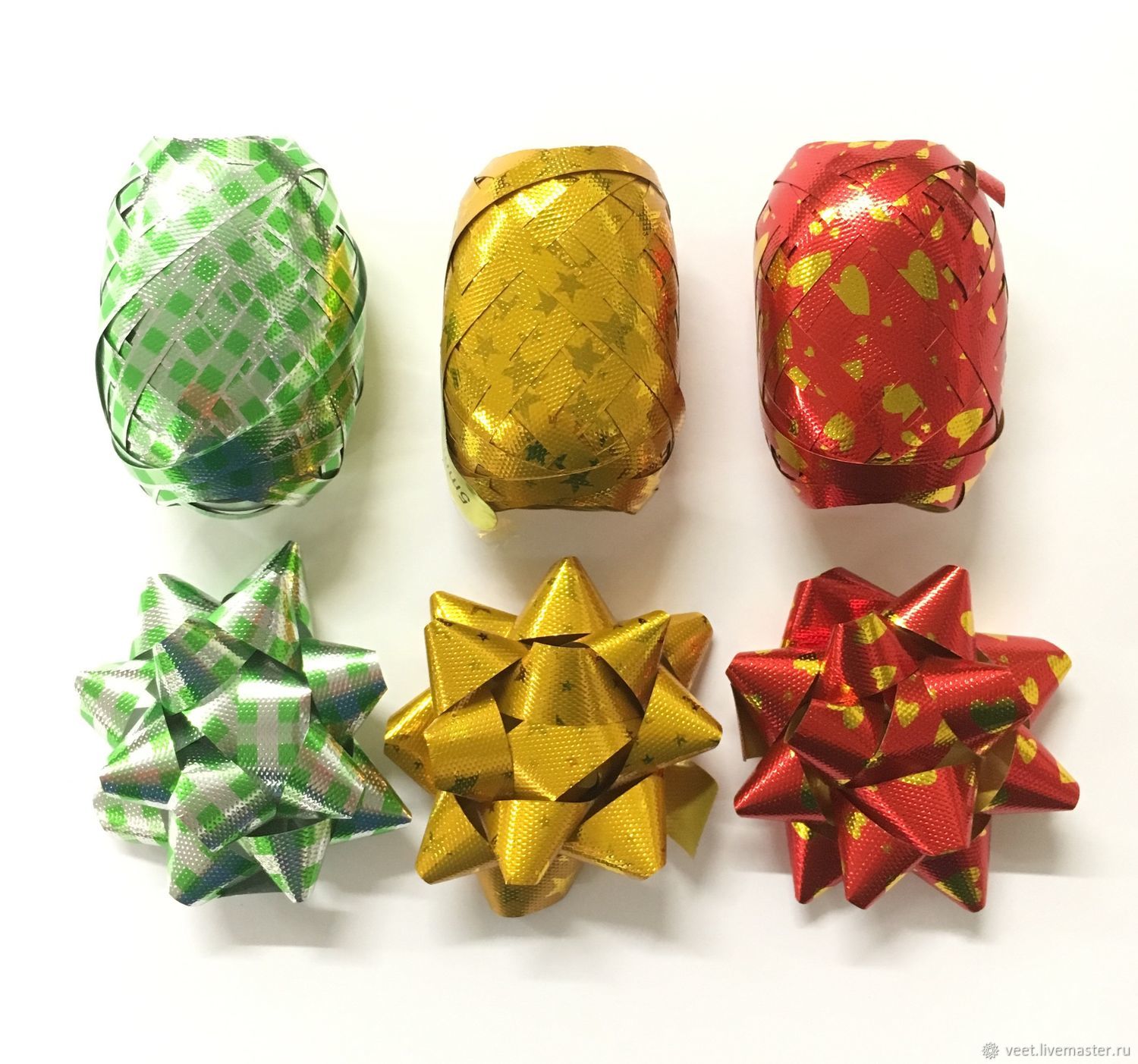 Набор для оформления подарков: банты + ленты 2 в интернет-магазине на ...