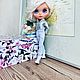 Кукла блайз кастом custom Blythe натуральные локоны. Шарнирная кукла. Мастерская подарков Елены Смирновой. Ярмарка Мастеров.  Фото №8