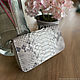 The wallet is made of Python skin. Wallets. exotiqpython. Online shopping on My Livemaster.  Фото №2