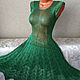 Summer dress 'Senada-2' handmade. Dresses. hand knitting from Galina Akhmedova. My Livemaster. Фото №4