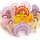 EASTER. Knitting. Easter chickens! (set - 3 pcs.). Easter souvenirs. Cross stitch and beads!. My Livemaster. Фото №8