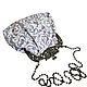 Сумка из натуральной кожи с принтом. Классическая сумка. Art Clutch.. Интернет-магазин Ярмарка Мастеров.  Фото №2