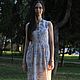 dresses: Forget-me-nots. Dresses. Алена Тимофеева (indeeza). Online shopping on My Livemaster.  Фото №2