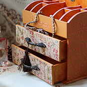 Для дома и интерьера handmade. Livemaster - original item Mini chest of drawers 