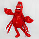 Crab. Mascot. Props for animators. Work-shop Lillu. My Livemaster. Фото №5